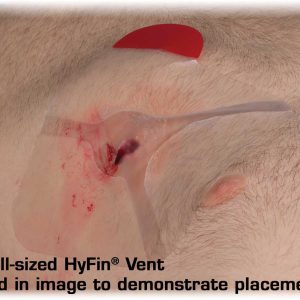 Alternative view of Hyfin Vent Compact Chest Seal Twin Pack, 10-0042, North American Rescue