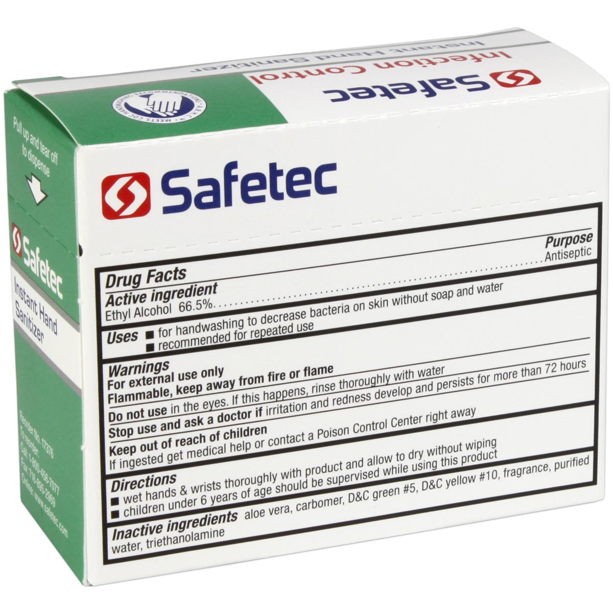 Hand Sanitizer Fresh, .9gm. Pouch, 25 per box - Image 4