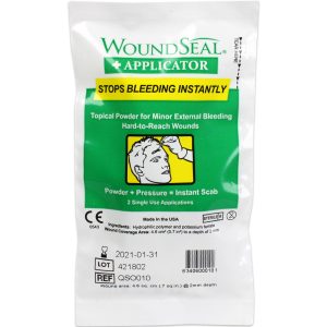 QR WoundSeal + Applicator for Nosebleeds, 2 Applications