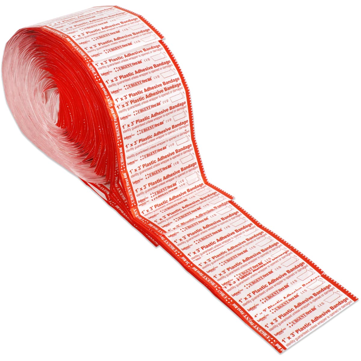 1,000 Adhesive Bandage, 1" x 3" Plastic Strips - Image 8