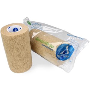 Alternative view of Sensi Wrap, Self-Adherent - 4" x 5 yds, Tan, 1 each