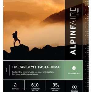 Tuscan Style Pasta Roma - Cook in the Pouch