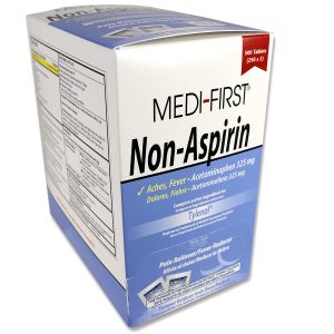 Alternative view of Non-Aspirin, 500/box