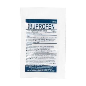Alternative view of 125 Ibuprofen Packs with 2 Tablets