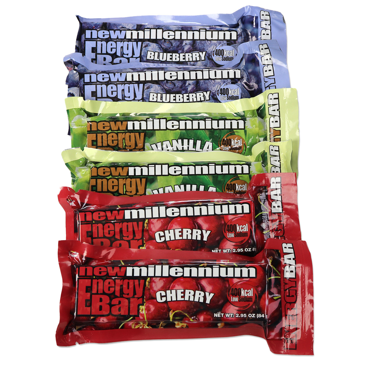 Millennium Food Bars - Variety 6-pack