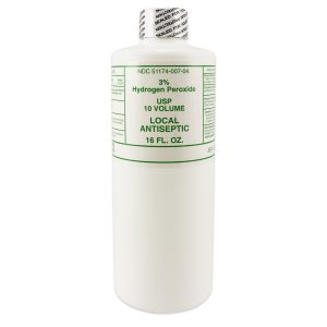 Hydrogen Peroxide 3%, 16 oz. - 1 each