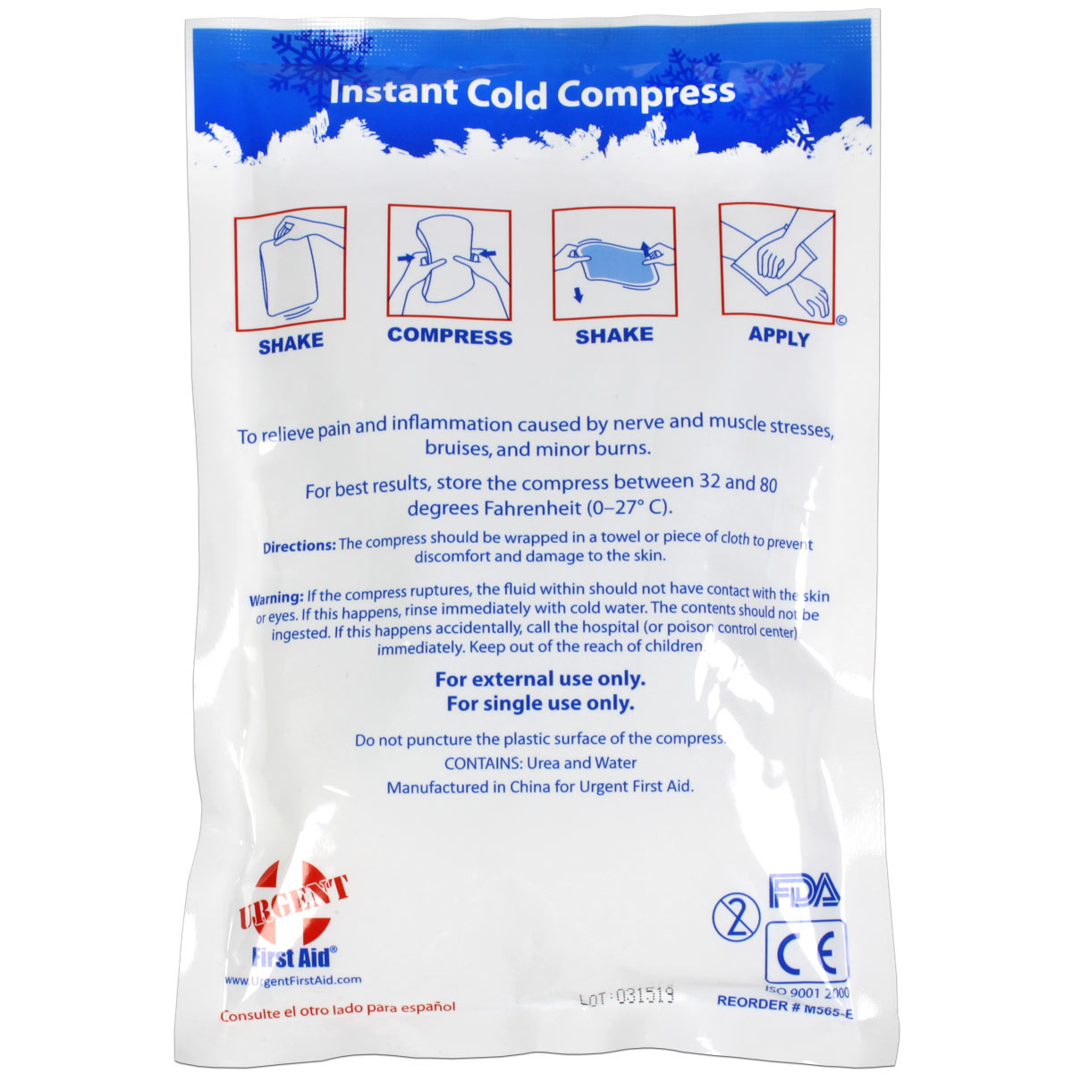 6" x 9" Instant Cold Compress, Boxed - 1 Each - Image 8