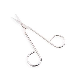 Scissors, 4-1/2" nickel plated, 1 ea.