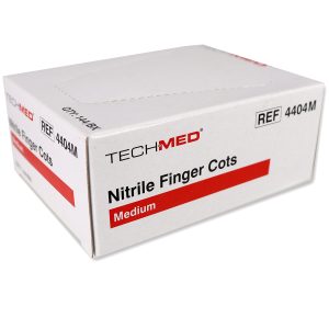 Alternative view of Latex Free Finger Cots - Medium, Bag of 144