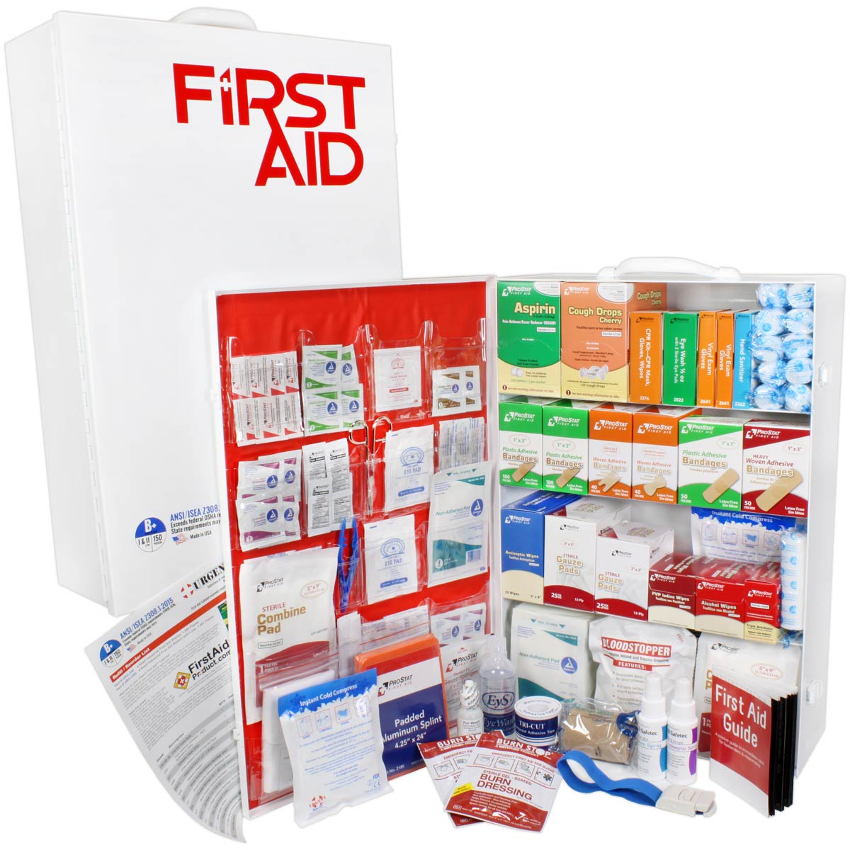 4-Shelf ANSI B+ First Aid Cabinet - Image 3
