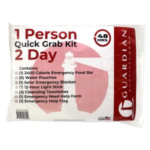 Alternative view of 2 Day Quick Grab Kit in Resealable Bag